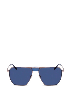 Karl Lagerfeld geometric-frame sunglasses - Gold