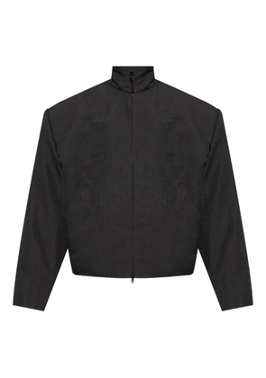 Balenciaga padded-shoulder zip-up jacket - 1000
