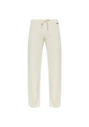 Balenciaga logo-embroidered drawstring track pants - Neutrals