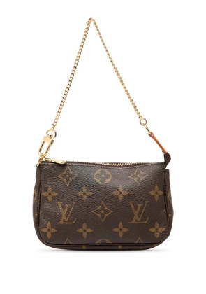 Louis Vuitton Pre-Owned 2005 Monogram Mini Pochette Accessoires handbag - Brown
