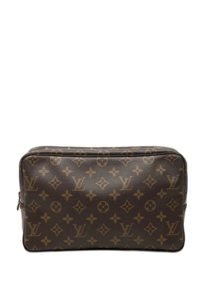 Louis Vuitton Pre-Owned 1986 Monogram Trousse Toilette 28 clutch bag - Brown
