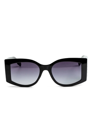 Karl Lagerfeld geometric-frame sunglasses - Black