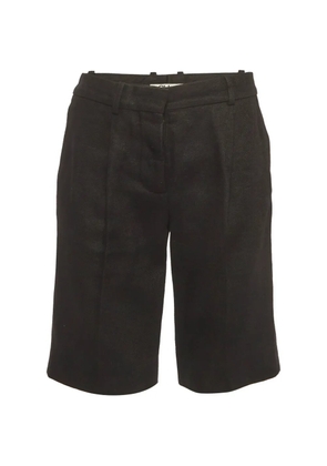 Chloé Pre-Owned tailored linen shorts - Black