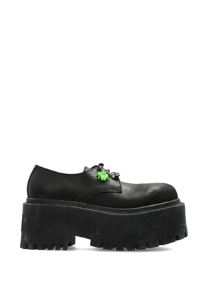 Balenciaga Strike platform derby shoes - Black