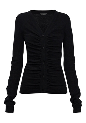 Balenciaga V-neck cardigan - Black