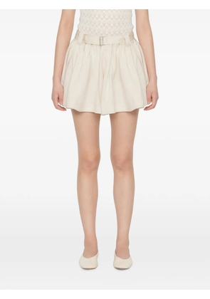 Sea Angelina belted shorts - Neutrals