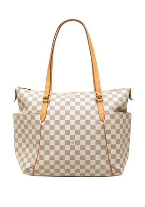 Louis Vuitton Pre-Owned 2009 Damier Azur Totally MM tote bag - White
