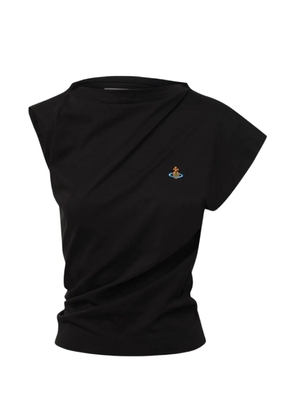 Vivienne Westwood Hebo asymmetric T-shirt - Black