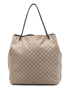 Gucci Pre-Owned 2016-2026 Large GG Canvas Gifford tote bag - Neutrals