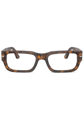 Persol rectangle-frame glasses - Brown