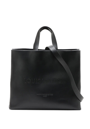 Louis Vuitton Pre-Owned 2021-2026 Autres Cuirs Shopper Tote MM satchel - Black