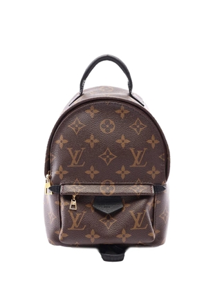 Louis Vuitton Pre-Owned 2017 Monogram Mini Palm Springs backpack - Brown