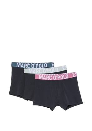 Marc O'Polo logo-waistband boxers (set of three) - Black