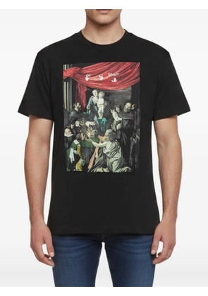 Off-White Pre-Owned graphic-print T-shirt - Black