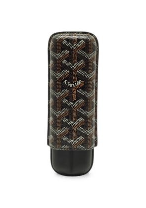 Goyard Pre-Owned Churchill Goyardine cigar case - Brown