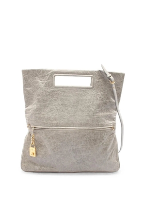Miu Miu Pre-Owned 2000s Nappa Charm handbag - Grey