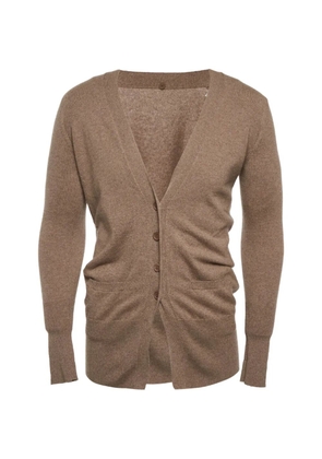 Brunello Cucinelli Vintage knit V-neck cardigan - Neutrals