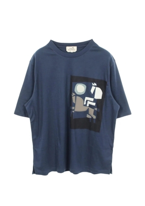 Hermès Pre-Owned 2020s Velky Lov T-shirt - Blue