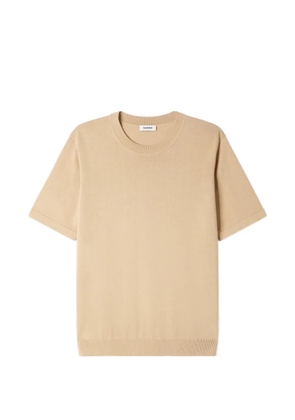 SANDRO short-sleeve sweater - Neutrals