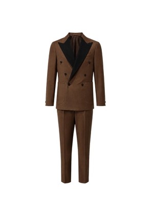 FRANZESE COLLECTION double-breasted suit - Brown