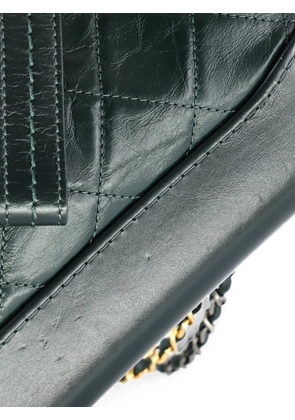 CHANEL Pre-Owned Gabrielle Quilted Aged Calfskin Small hobo bag - Green
