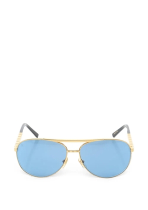 Louis Vuitton Pre-Owned 2016 Attitude pilot sunglasses - Gold