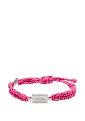 Balenciaga Saint Germain logo-plaque bracelet - Silver