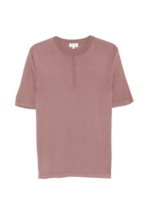 Brioni short-sleeve knit T-shirt - Pink