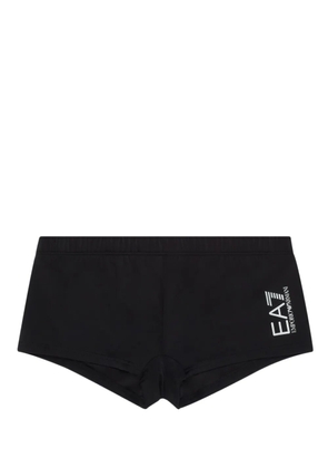 Ea7 Emporio Armani logo-print boxers - Black