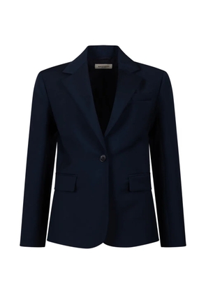 Weekend Max Mara single-breasted wool blazer - Blue