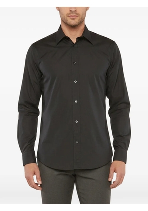 Hermès Pre-Owned button-up long-sleeved shirt - Black