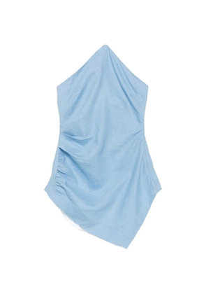 Faithfull the Brand Natalia halterneck top - Blue