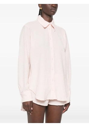 Hunza G long-sleeves shirt - Pink