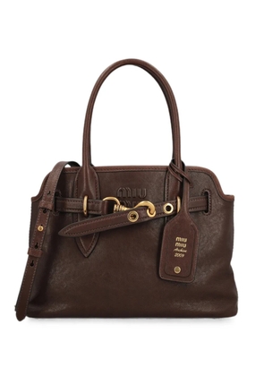 Miu Miu Aventure tote bag - Brown