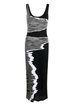 Missoni abstract-pattern maxi dress - Black
