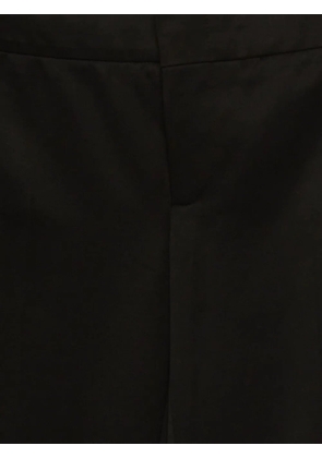 Gucci Pre-Owned gabardine flared trousers - Black