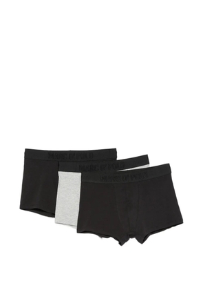 Marc O'Polo logo-waistband boxers (set of three) - Black