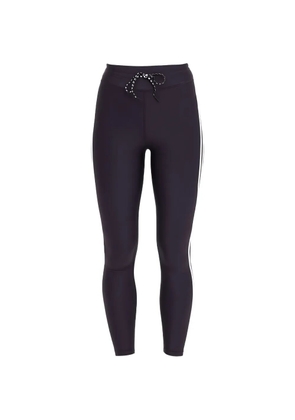 The Upside Oxford side-stripe leggings - Black