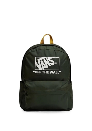 Vans Old Skool logo-print backpack - Green