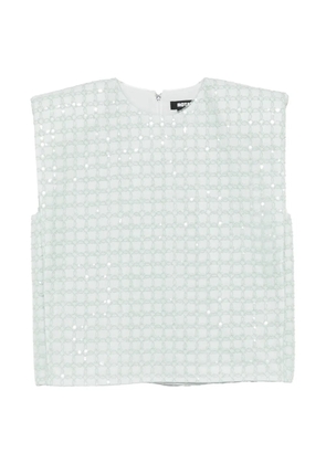 ROTATE BIRGER CHRISTENSEN sequin-embellished sleeveless top - Green