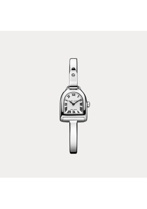 Mini Steel Watch with Bangle Bracelet
