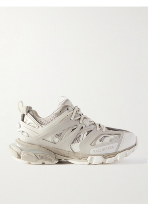 Balenciaga - Track Nylon, Mesh and Rubber Sneakers - Men - Neutrals - EU 39