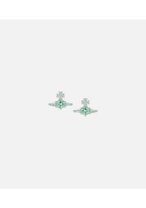 Vivienne Westwood Ofelia Earrings Platinum-light-green-cz Platinum-light-green-cz Women