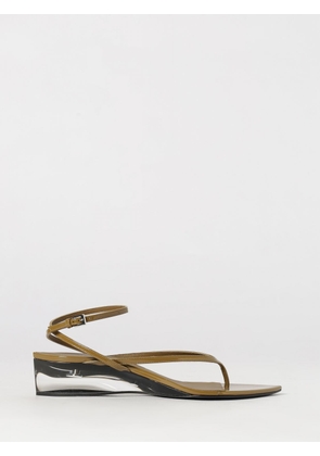 ALAÏA Heeled Sandal Woman color Green