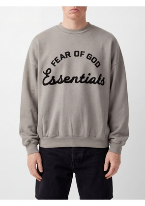 FEAR OF GOD Crewneck Cotton Jumper with Contrast Logo