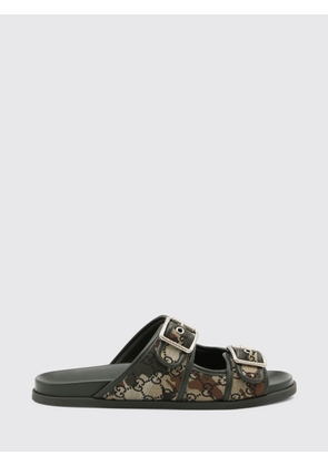 GUCCI Sandals Men color Brown