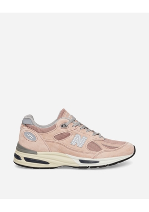 Made in UK 991v2 Sneakers Mahogany Rose / Siver