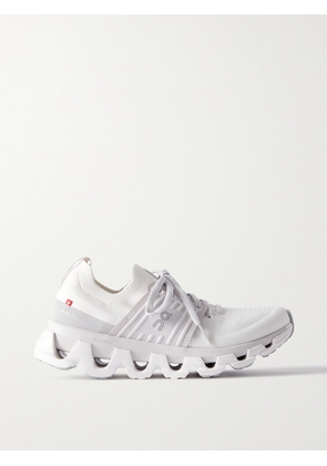 ON - Cloudswift 3 Rubber-trimmed Mesh Sneakers - White - US5,US6,US7,US8,US9,US10,US11