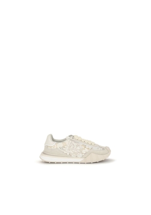 Dolce & Gabbana Beige Calf Leather Bos Taurus Sneakers - EU36/US6
