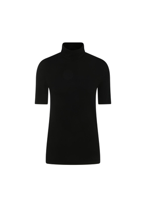 Wolford Black Synthetic T-Shirt - L
